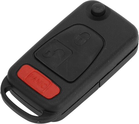X AUTOHAUX Key Shell Case Keyless Entry Remote Key Fob Replacement Case for Mercedes-Benz ML320 1998-2003 3 Buttons in Kuwait