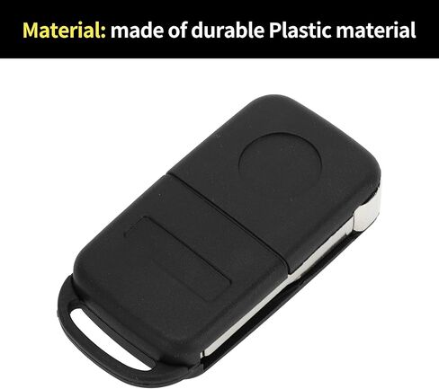 X AUTOHAUX Key Shell Case Keyless Entry Remote Key Fob Replacement Case for Mercedes-Benz ML320 1998-2003 3 Buttons in Kuwait