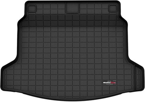بطانة صندوق السيارة من WeatherTech لسيارة Honda Civic، Civic Hybrid، Civic Type R - خلف الصف الثاني (401490)، أسود in Kuwait