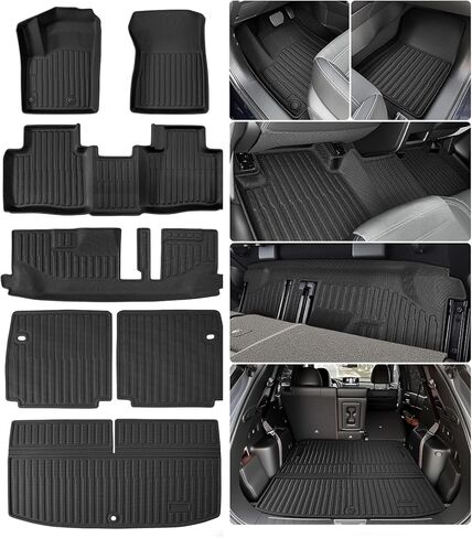 for Mitsubishi Outlander 2022-2025 2026 Floor Mats Cargo Liner (Not Fit PHEV ＆ Sport Models) Trunk Carpet All Weather Heavy Duty TPE Rubber Waterproof Tech Mats for Mitsubishi Outlander 2023 2024 in Kuwait