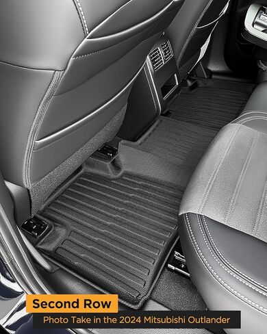 for Mitsubishi Outlander 2022-2025 2026 Floor Mats Cargo Liner (Not Fit PHEV ＆ Sport Models) Trunk Carpet All Weather Heavy Duty TPE Rubber Waterproof Tech Mats for Mitsubishi Outlander 2023 2024 in Kuwait