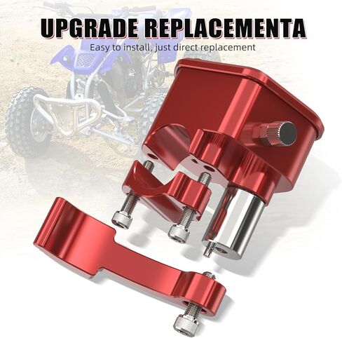 NICECNC مجموعة التحكم في رافعة الغاز متوافقة مع Yamaha Raptor 660R 2001-2005، 700 2006-2023، 700R 2009-2023، YFS200 Blaster 1988-2006، انظر التركيبات باللون الأحمر in Kuwait