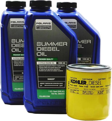 Polaris Ranger Crew Diesel OEM 15W-40 Summer Diesel Oil Change POL16 in Saudi Arabia