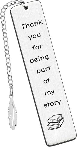 Teacher Appreciation Gifts Teacher Bookmark Thank You for Being Part of My Story Bookmarks Thank You Gifts for Teachers in Saudi Arabia