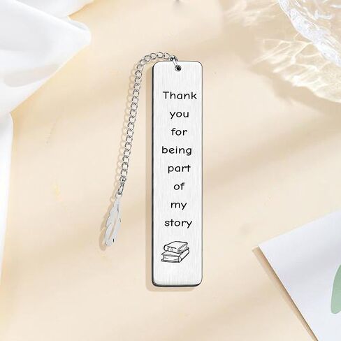 Teacher Appreciation Gifts Teacher Bookmark Thank You for Being Part of My Story Bookmarks Thank You Gifts for Teachers in Saudi Arabia
