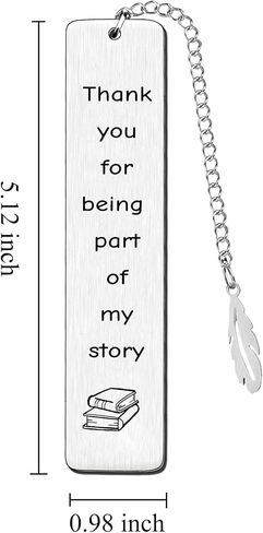 Teacher Appreciation Gifts Teacher Bookmark Thank You for Being Part of My Story Bookmarks Thank You Gifts for Teachers in Saudi Arabia