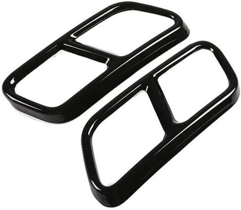 Black Car Tail Muffler Exhaust Pipe Output Cover Trim, for Mercedes Benz S Class W221 W222 W251 X166 in Saudi Arabia