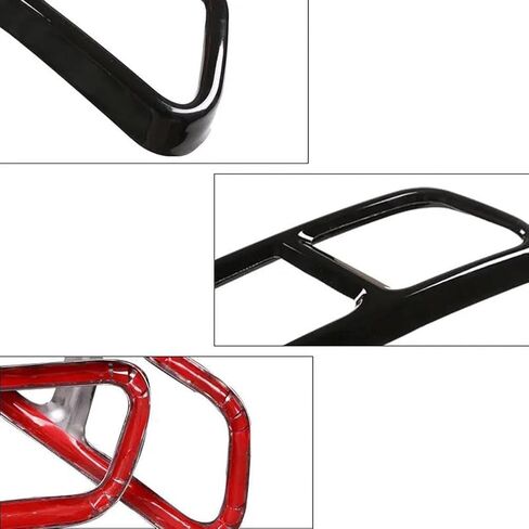 Black Car Tail Muffler Exhaust Pipe Output Cover Trim, for Mercedes Benz S Class W221 W222 W251 X166 in Saudi Arabia