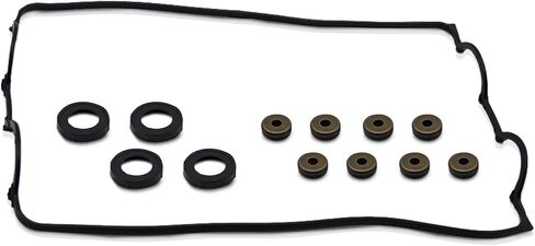 12341-PR3-000 Engine Valve Cover Gasket Set 1.6L Compatible with Acura Integra GSR Type R 92-01 for Honda Civic Si DOHC VTEC 99-00 Del Sol Si 94-97 Replaces 12342-PT2-000, 90442-P72-J00 in Kuwait