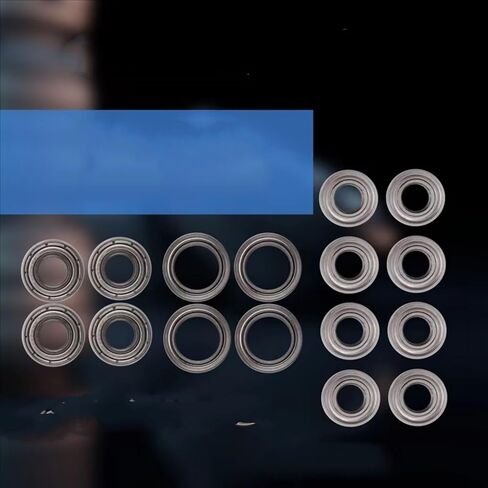 RC Parts Compatible with Tamiya for TT-02 TT-02D 1/10 Remote Control Car Upgrade Parts Modification Accessories 16Pcs Ball Bearing Kit in Saudi Arabia