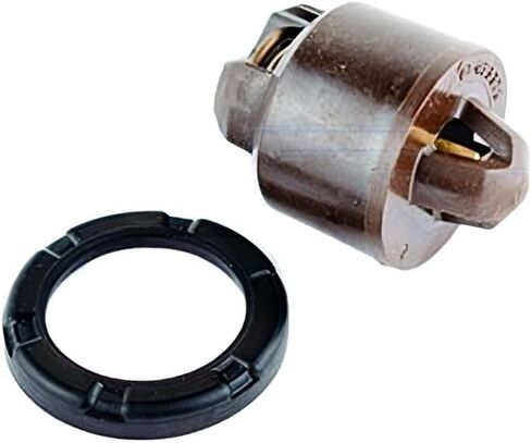 Rareelectrical New Thermostat 143°F (62°C) Outboard Compatible with 1986-1994 Johnson/Evinrude 6-55Hp Marine Outboard Engine 0395919 395919 0432759 0331126 331126 432759 0433379 2-Stroke 14Hp 15Hp in Kuwait