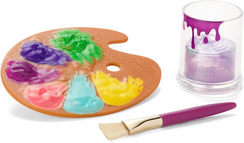 American Girl, Disney, Rapunzel, 18-inch Doll Painting Accessories, Pascal Figurine, 7 Pieces, Ages 6+ in Kuwait