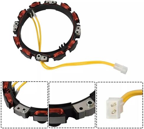 Lawn Mower Alternator Stator 696458 393295 Regulated 10/16 Amp Steel Replacement Fits for Engines with Voltage Regulator 10 Pieces in Saudi Arabia