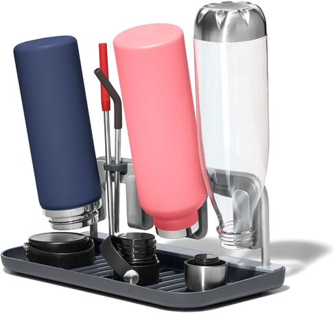 OXO Good Grips Aluminum Frame Bottle Drying Rack in Saudi Arabia