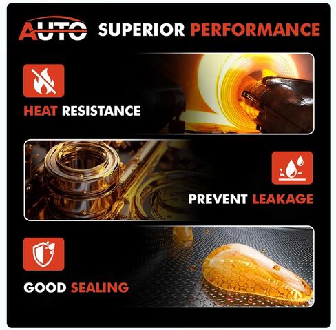 Engine Valve Cover Gasket Set Compatible with 2016-2020 Acura ILX 2015-2020 TLX 2013-2017 Honda Accord 2015-2019 CR-V Replace VS50953R in Kuwait