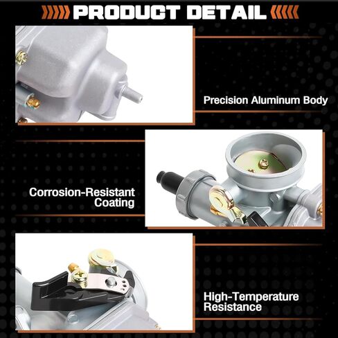 Carburetor Fit For Honda PD26 CRF125F XL125 XL185 XR200 ATC200 KLX140 Motorcycle Carburetor Replaces 16100-KCS-V70 in Saudi Arabia