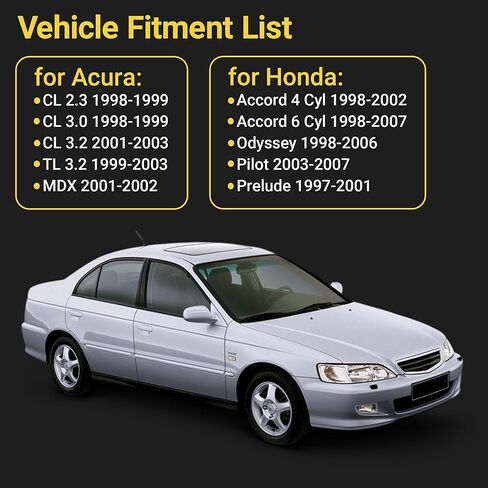 طقم الملف اللولبي لناقل الحركة الأوتوماتيكي، متوافق مع Honda Accord Odyssey Pilot Prelude ولـ Acura TL CL MDX، يستبدل 28250-P6H-024 28250-P7W-003 28400-P6H-013 28500-P6H-013 in Kuwait