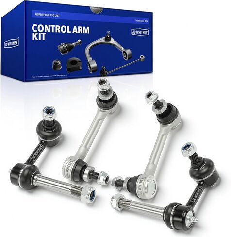 JC Whitney JFBAJCWCA00519 Set of 4 Sway Bar Link (Front & Rear) - Compatible with Nissan 370Z 09-19, INFINITI QX50 14-17, Q40 2015, Q60 14-15, G35 07-08, EX35 08-12, EX37 2013, G25 11-12 in Saudi Arabia