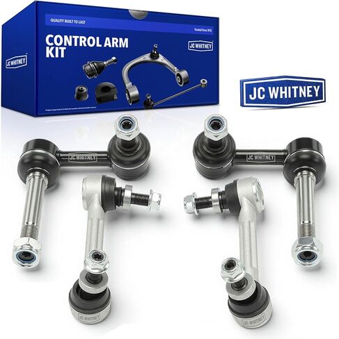 JC Whitney JFBAJCWCA00519 Set of 4 Sway Bar Link (Front & Rear) - Compatible with Nissan 370Z 09-19, INFINITI QX50 14-17, Q40 2015, Q60 14-15, G35 07-08, EX35 08-12, EX37 2013, G25 11-12 in Saudi Arabia