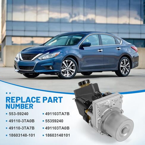553-59240 مجموعة مضخة التوجيه الكهربائية مع خزان متوافق مع Nissan Altima 2.5L 2013-2018، استبدل 49110-3TA0B 491103TA7B in Kuwait