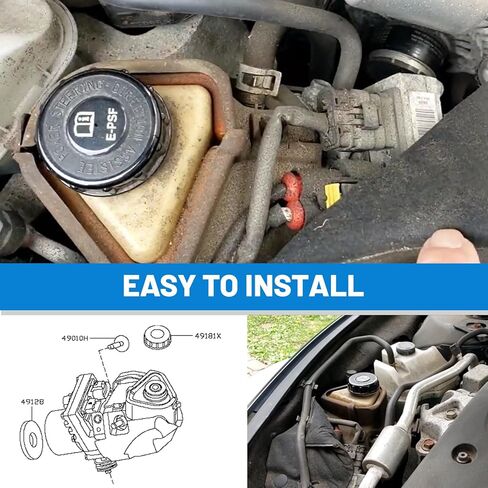 553-59240 مجموعة مضخة التوجيه الكهربائية مع خزان متوافق مع Nissan Altima 2.5L 2013-2018، استبدل 49110-3TA0B 491103TA7B in Kuwait