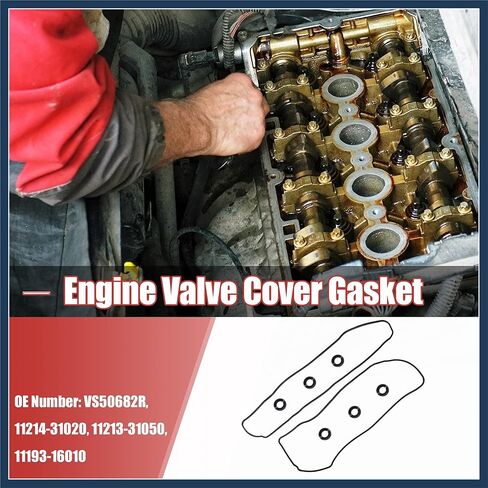 1 Set VS50682R 11214-31020 11213-31050 11193-16010 Engine Valve Cover Gasket for Toyota Avalon 3.5L 2005-2016 for Toyota Sienna 3.5L 2007-2016 Stylish Design in Kuwait