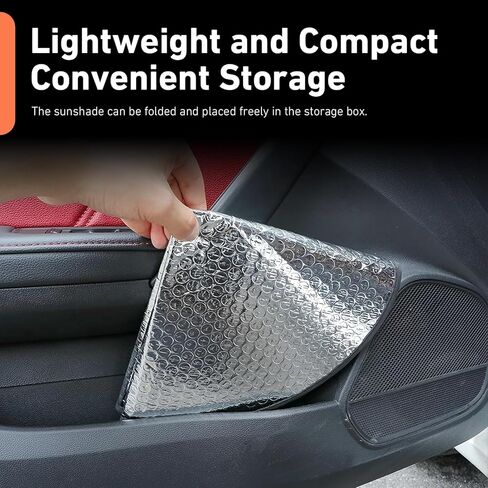 WZP Car Steering Wheel Sun Shade Cover, Aluminum Foil Sun Block Anti-Heat Steering Wheel Cover, Sliver Heat Shield for SUV Truck Van (18.11 x 18.11Inch) in Saudi Arabia