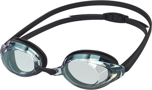 Speedo Unisex Vanquisher 2.0 Mirrored Swim Goggle, Black NRF in Saudi Arabia