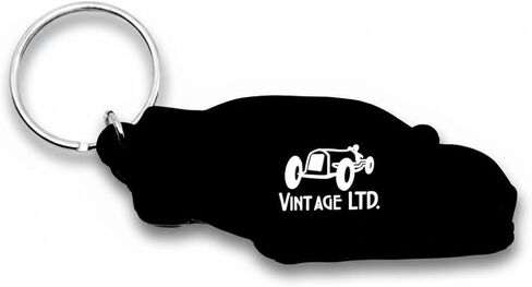 Vintage Ltd. Keychain Inspired by Corvette C8 – Soft Durable Rubber FOB – Automotive Enthusiast Accessory – Gift for Corvette Owners (Torch Red) in Saudi Arabia