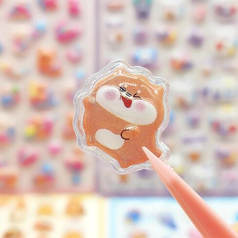 3D Puffy Stickers, 10 Sheets 500+ PCS Mini Kawaii Resin Decorative Stickers for Scrapbooking Phone Case, Notebook, Journal in Saudi Arabia