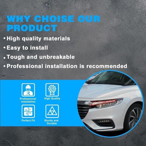 SecosAutoparts المصباح الأمامي صب السائق الأيسر متوافق مع Honda Insight 1.5L 2019 2020 2021 2022 استبدال # 33151-TXM-A01، 33151TXMA01 in Kuwait