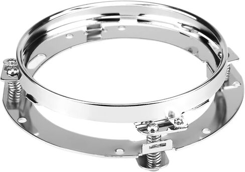 Aramox 7inch Round Headlight Mounting Bracket, Stainless Steel Holder, Secure Fit for in Kuwait