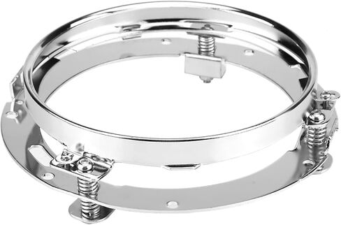 Aramox 7inch Round Headlight Mounting Bracket, Stainless Steel Holder, Secure Fit for in Kuwait