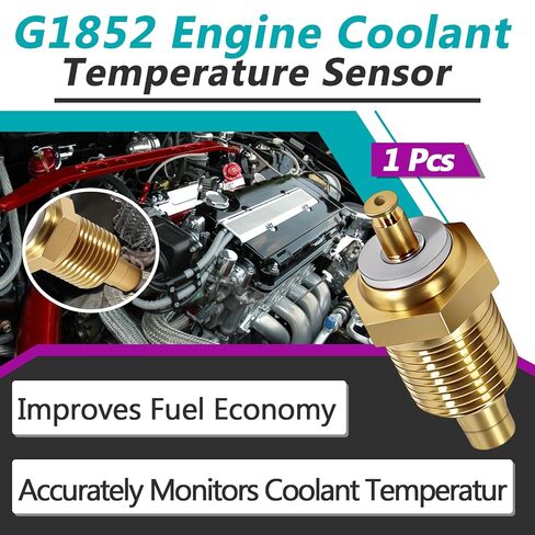 G1852 Engine Coolant Temperature Sensor, Brass Construction Compatible with Chevrolet Pontiac Buick & More in Saudi Arabia