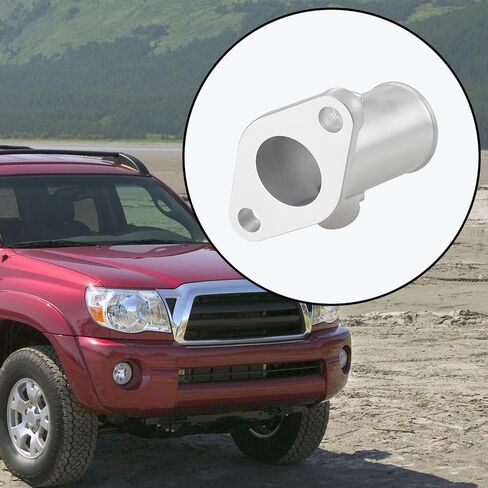 Car Coolant Thermostat Housing Water Outlet 16331-0W010 Compatible with Toyota Tacoma 4-Cyl 2.4L 2.7L 1994-2004 in Kuwait