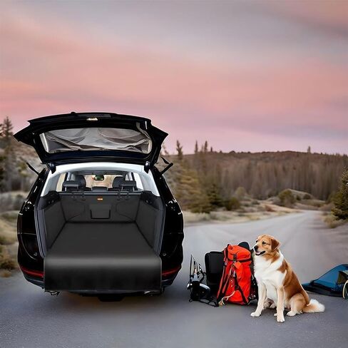 Dog Cargo Liner for Toyota Sienna 2021-2025 2026, Waterproof Trunk Cover for Dogs Pet Seat Protector with Bumper Flap Heavy Duty Non-Slip Backing Fabric in Saudi Arabia
