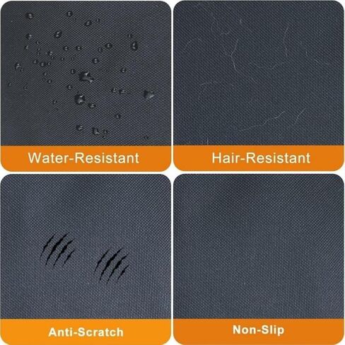 Dog Cargo Liner for Toyota Sienna 2021-2025 2026, Waterproof Trunk Cover for Dogs Pet Seat Protector with Bumper Flap Heavy Duty Non-Slip Backing Fabric in Saudi Arabia
