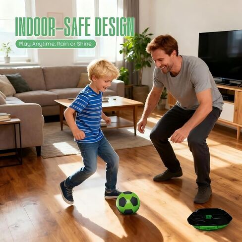 Soccer Bot, Smart Following Soccer Training Equipment with Score Display, Indoor Soccer Toys for Kids & Adults，3 Speed Modes to Boost Speed, Agility, Coordination, Footwork & Ball Mastery in Kuwait