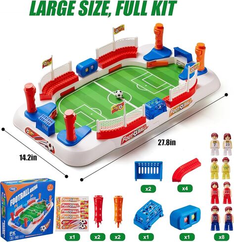 Soccer Board Game for Kids: Mini Table Top Football Indoor Games, Pinball Machine for Boys 5 6 7 8-12 Years Old, Interactive Tabletop Foosball Toys Birthday Sports Gifts in Saudi Arabia