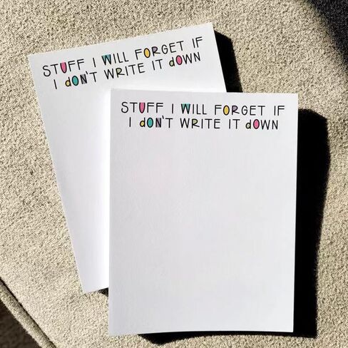 A Fun to-Do List Notebook - Humorous Sticky Note Notebook, Creative Gift, 50 Pages Per Set in Kuwait