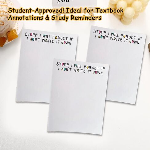 A Fun to-Do List Notebook - Humorous Sticky Note Notebook, Creative Gift, 50 Pages Per Set in Kuwait