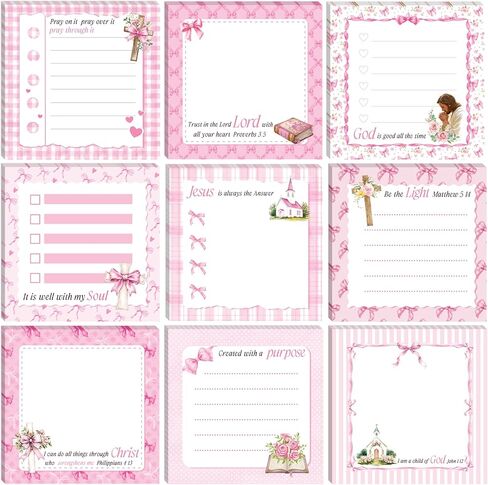 Lawyer Sticky Notes Gifts - 9 PCS Funny Attorney Notepads 3x3 Inches, Lawyer Gifts for Women Men, Law Self-Stick Memo Pads, Legal School Office Supplies for Students Coworkers (450 Sheets) in Kuwait
