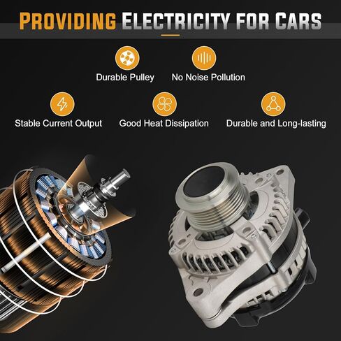 مولد كهربائي جديد 3.5 3.5L لسيارة Honda Odyssey 2018-2025، Passport 2019-2025، Pilot 2016-2022، Ridgeline 2017-2025، لـ Acura MDX 2014-2020 استبدال #11773 in Kuwait