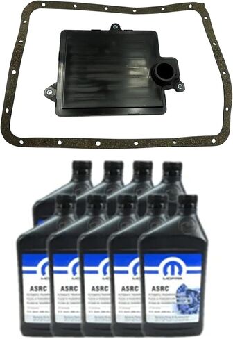 مجموعة خدمة نقل الحركة 6.7L HO AISIN AS68RC وحشية مطاطية للسوائل والفلين متوافقة مع 2007.5-2012 6.7L Cummins 2500/3500/ 4500/5500 | يستبدل 68224232AA، 68214914AA، (9) 5189966AD (5189966AE) in Kuwait