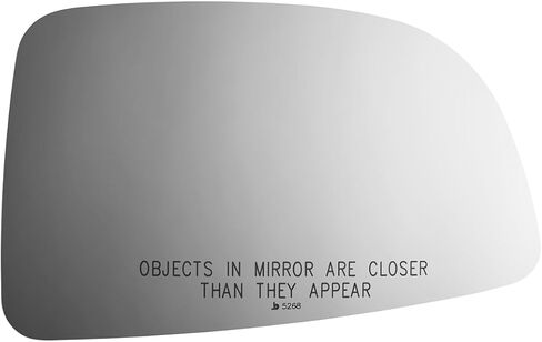 Fits 07-12 Rondo Right Passenger Convex Mirror Glass Lens w/Adhesive USA no Backing Plate in Kuwait