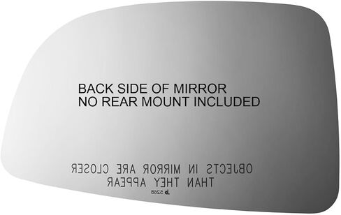 Fits 07-12 Rondo Right Passenger Convex Mirror Glass Lens w/Adhesive USA no Backing Plate in Kuwait