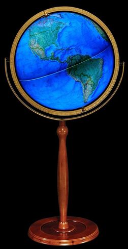 كرة أرضية مضيئة من Replogle Globes Chamberlin، قطر 16 بوصة in Kuwait
