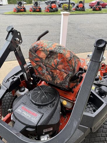 Durafit Seat Covers, Custom Fit Kubota Seat Cover for KUBOTA 200 Series/KIOTI ZR Zero Turn Mowers Z252 Series in Orange Camo Waterproof Endura Fabric, Protection, Comfort and Style in Saudi Arabia