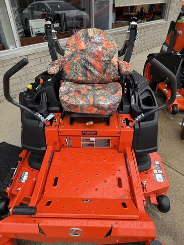 Durafit Seat Covers, Custom Fit Kubota Seat Cover for KUBOTA 200 Series/KIOTI ZR Zero Turn Mowers Z252 Series in Orange Camo Waterproof Endura Fabric, Protection, Comfort and Style in Saudi Arabia