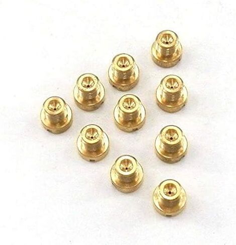 10 X M6 Thread 6mm Main Jet Kit for Dellorto Carb 98 102 105 108 110 112 115 120 125 130 Injector Nozzle in Saudi Arabia